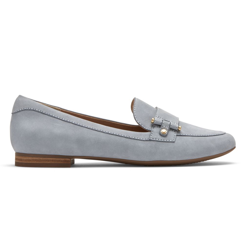 Rockport Total Motion Tavia Belt - Womens Loafers - Blue - NZ (EPM-687259)